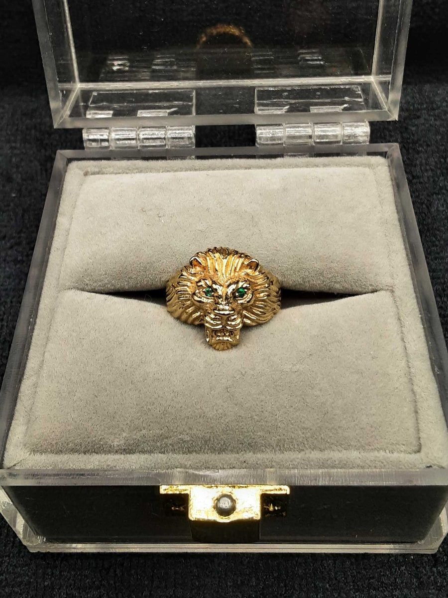 Men's Lion Ring
