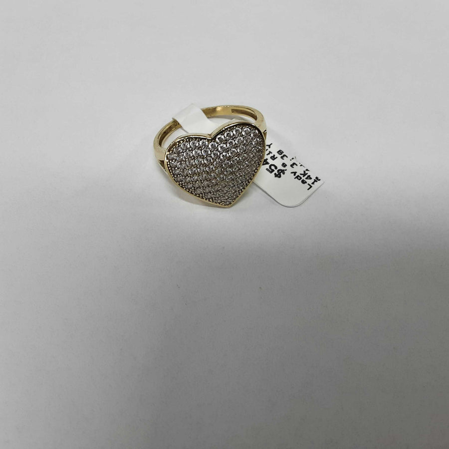 Women's Ring - Yellow Gold 14k (.585) 3.3 grams Size 8