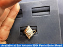Women's Ring - Yellow Gold 10k (.417) 3.3 grams Size 7