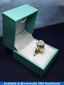 Women's Ring - Yellow Gold 10k (.417) 2.9 grams Size 8.5