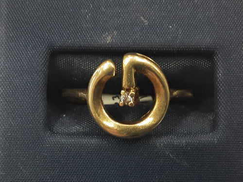 Women's Ring - Yellow Gold 14k (.585) 3.7 grams Size 8.5
