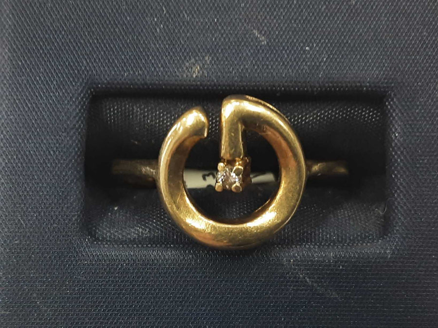 Women's Ring - Yellow Gold 14k (.585) 3.7 grams Size 8.5