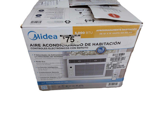 Midea 5000btu White Air Conditioner