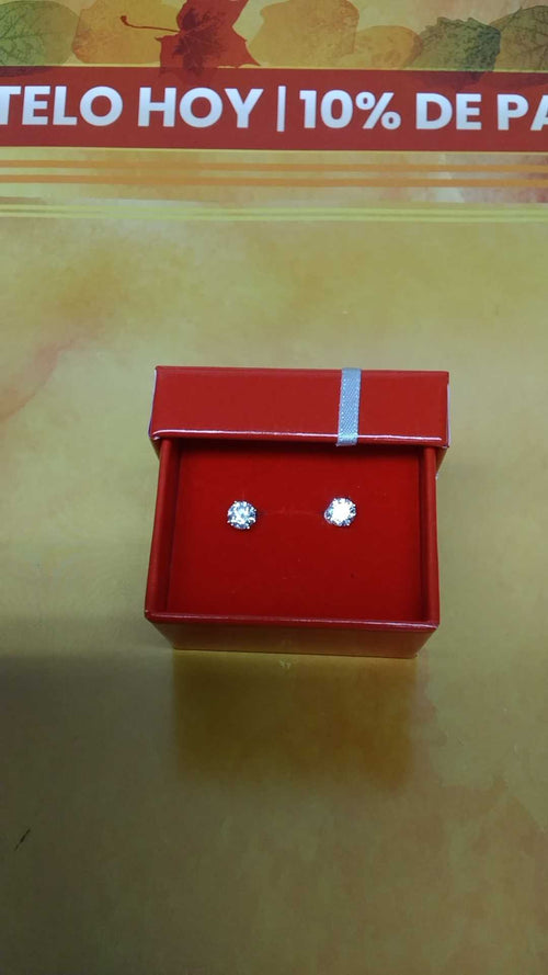Double Stud Earring - Yellow Gold 14k (.585) 0.8 grams