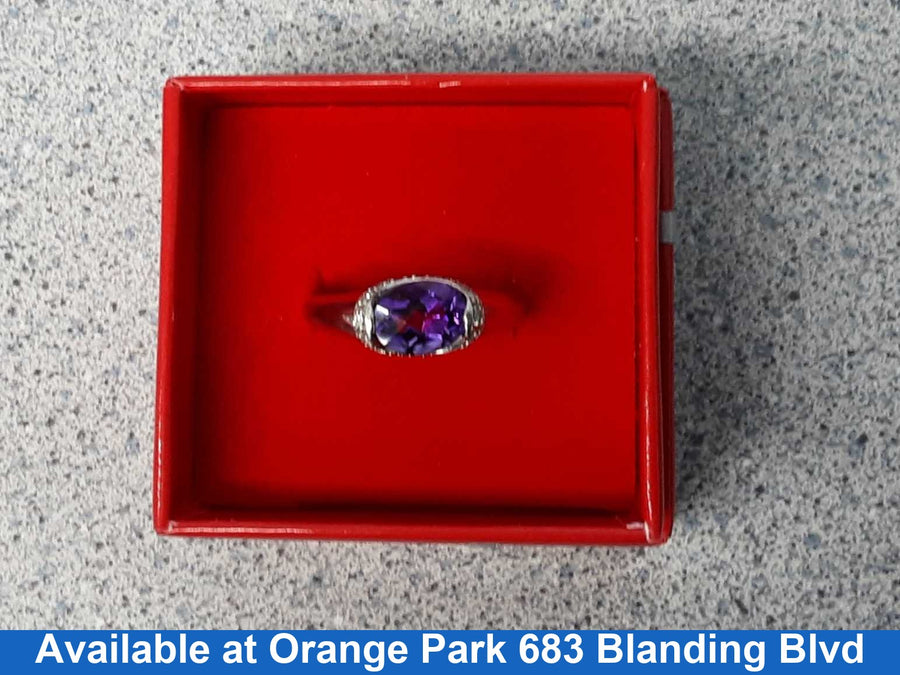 Women's Ring - White Gold 14k (.585) 5.5 grams Size 10