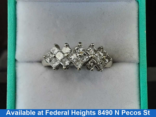 Women's Ring - White Gold 14k (.585) 5.14 grams Size 8