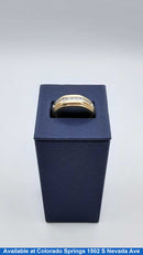 Ring - Wedding Band - Yellow Gold 10k (.417) 6.5 grams Size 8