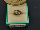 Women's Ring - Yellow Gold 14k (.585) 4.8 grams Size 7.5