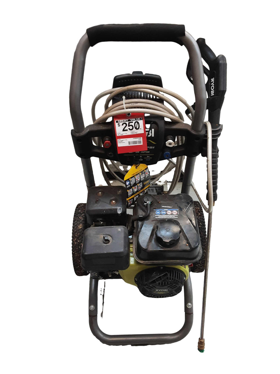 Ryobi Ry802925 Green Gas Pressure Washer