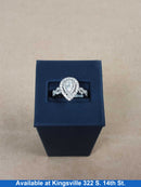 Women's Ring - White Gold 10k (.417) 4.1 grams Size 7