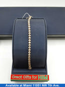 Bracelet - Yellow Gold 10k (.417) 9.5 grams 7 inch