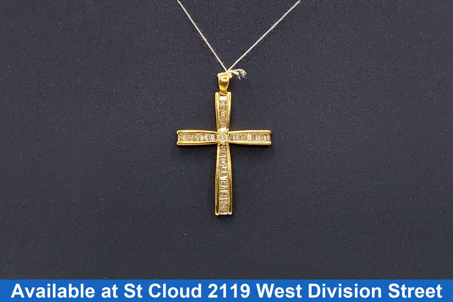Religious Pendant - Yellow Gold 14k (.585) 2.718 grams