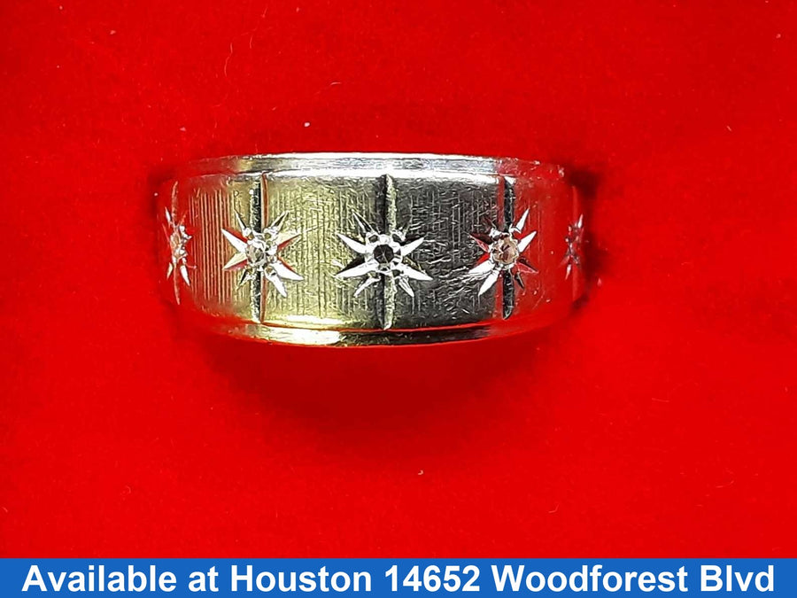 Women's Ring - White Gold 14k (.585) 6.6 grams Size 10