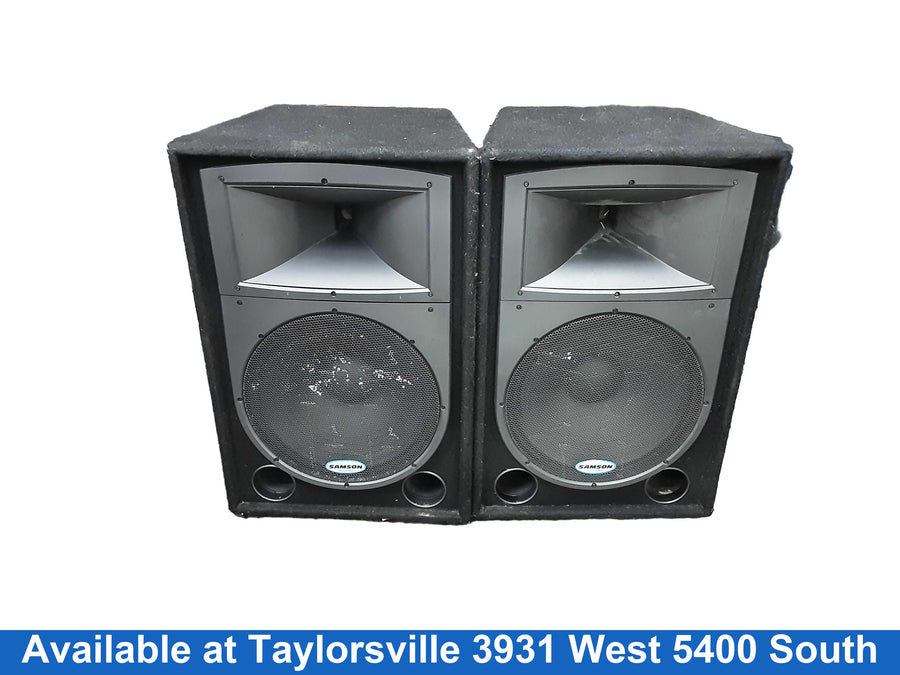 Samson Rs15 Black PA / Band Speaker