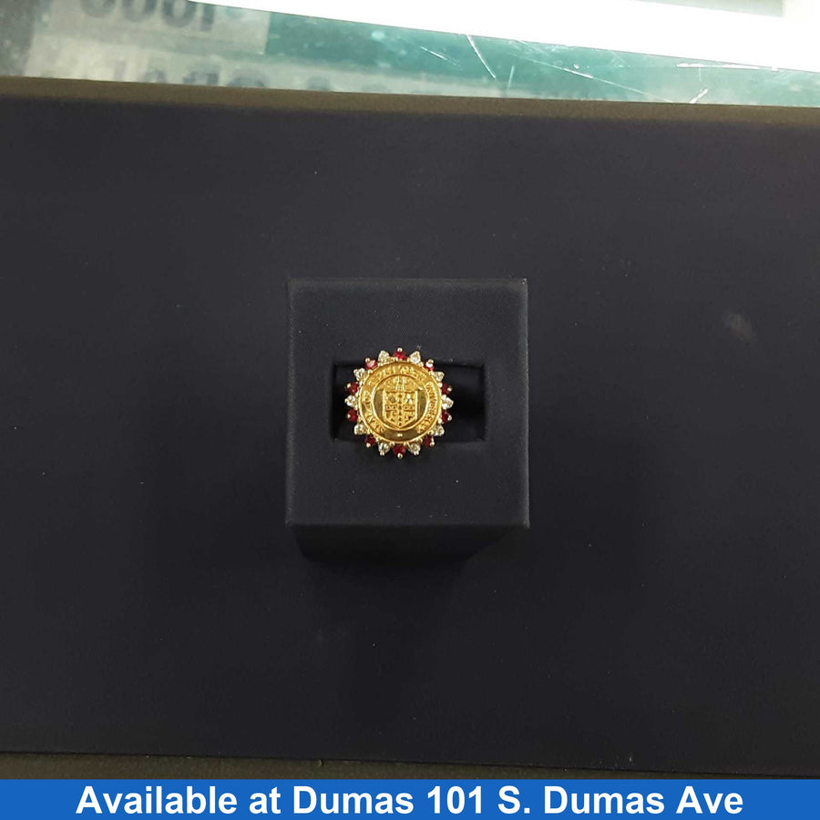 Women's Ring - Yellow Gold 14k (.585) 5.7 grams Size 8.5