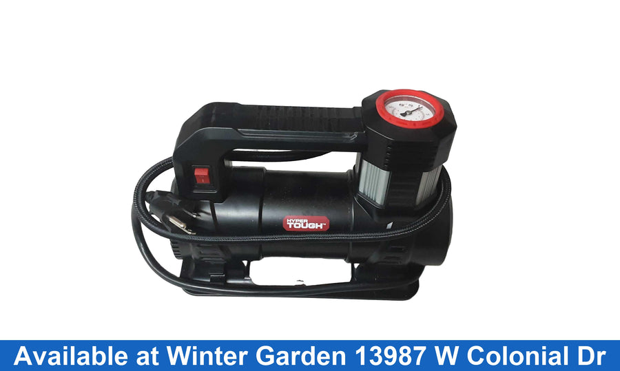 Hyper Tough 652113594 Black Electric Compressor