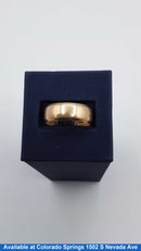 Men's Ring - Yellow Gold 14k (.585) 6.4 grams Size 10.5
