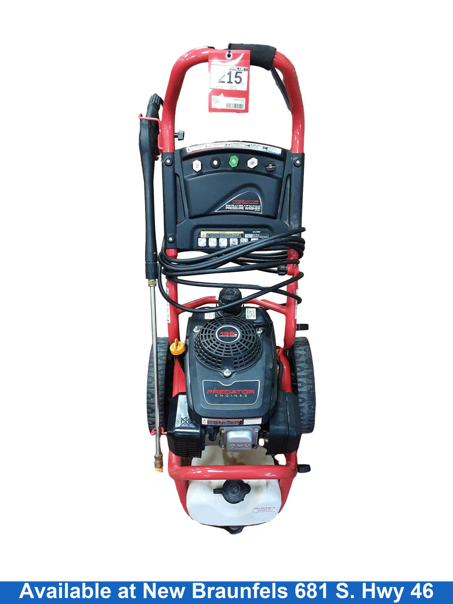 Predator 10005-00003-00 Red Gas Pressure Washer