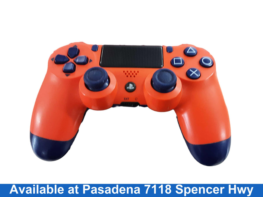 Sony Cuh-zct2u Orange Gaming Controller
