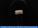 Ring - Engagement Set - White Gold 14k (.585) 7.8 grams Size 9