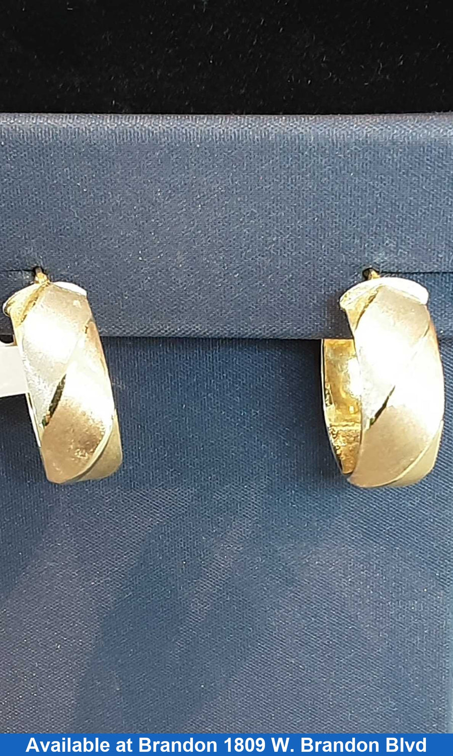 Shrimp Earrings - Yellow Gold 14k (.585) 2.5 grams