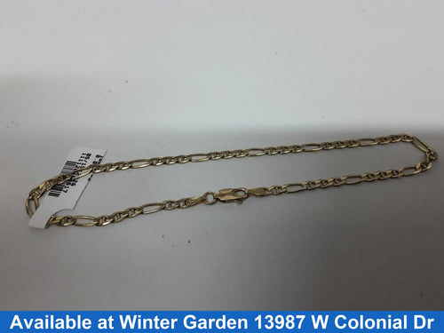 Bracelet - Yellow Gold 10k (.417) 3.5 grams 8 inch