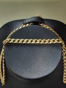 Cuban Link Chain - Yellow Gold 14k (.585) 24.3 grams 22 inch