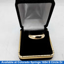 Ring - Wedding Band - Yellow Gold 14k (.585) 2.1 grams Size 7
