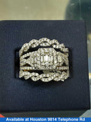 Women's Ring - Yellow Gold 14k (.585) 6.8 grams Size 8