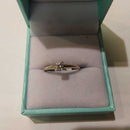 Women's Ring - Solitaire - Yellow Gold 14k (.585) 1.7 grams Size 8