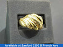 Women's Ring - Yellow Gold 14k (.585) 7.8 grams Size 8