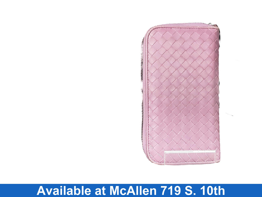 Bottega Veneta Long Wallet Purple Wallet