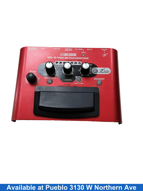 Boss Ve-2 Red Audio Equipment