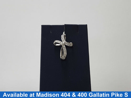 Religious Pendant - White Gold 14k (.585) 2.97 grams