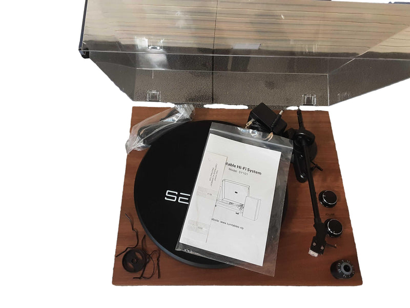 Seeying Sy101 Brown Home Turntable