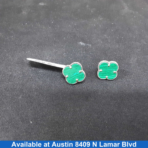 Double Stud Earring - Yellow Gold 14k (.585) 2.1 grams