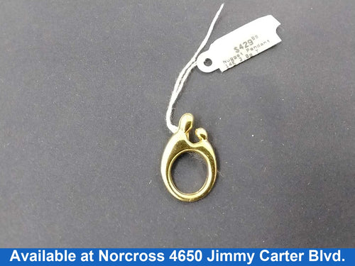 Nugget Pendant - Yellow Gold 14k (.585) 3 grams