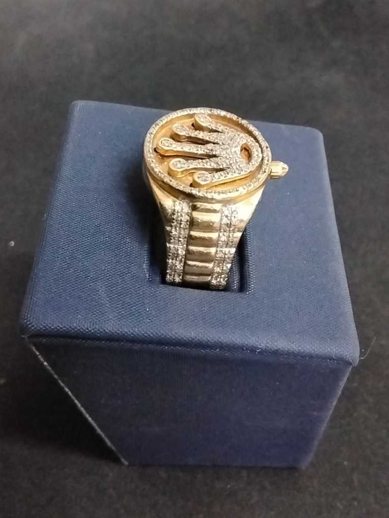 Men's Ring - Yellow Gold 10k (.417) 13.4 grams Size 20
