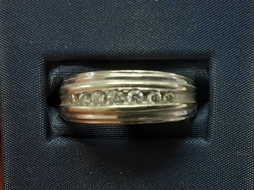 Men's Ring - White Gold 14k (.585) 8.3 grams Size 20