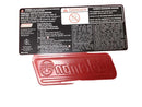 Coleman Instastart Red Gas Grill / Smoker