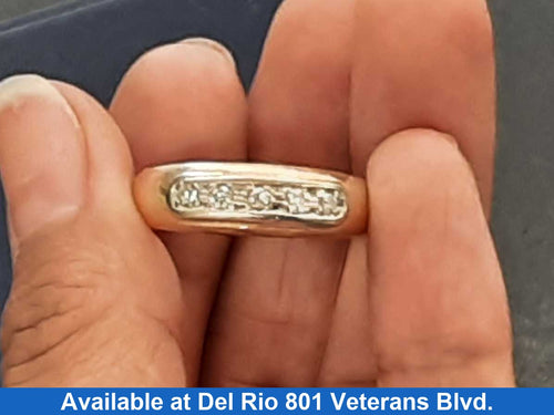 Ring - Wedding Band - Yellow Gold 14k (.585) 7.3 grams Size 12