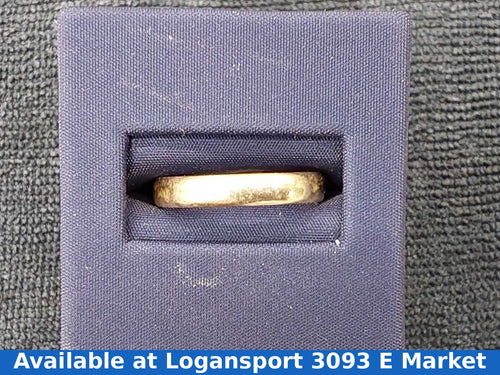 Ring - Wedding Band - Yellow Gold 14k (.585) 2.5 grams Size 20