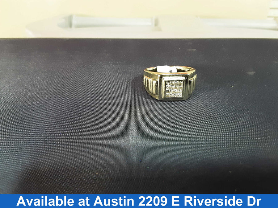 Men's Ring - Yellow Gold 14k (.585) 10.9 grams Size 10