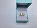 Women's Ring - Solitaire - Yellow Gold 14k (.585) 2.8 grams Size 8