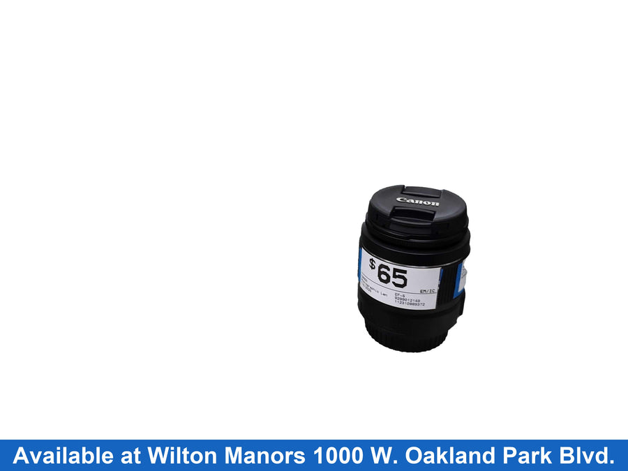 Canon Ef-s Black Photographic Lens