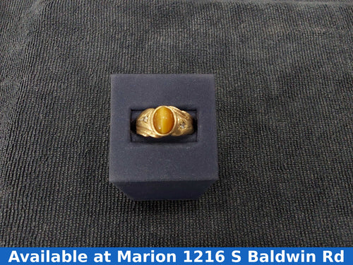 Men's Ring - Yellow Gold 10k (.417) 6.6 grams Size 7.5