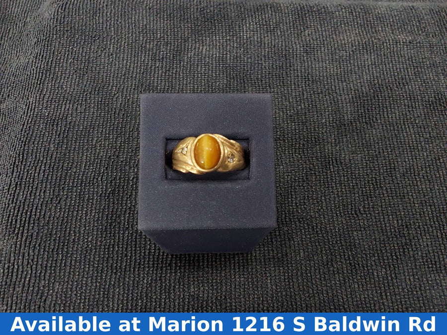 Men's Ring - Yellow Gold 10k (.417) 6.6 grams Size 7.5