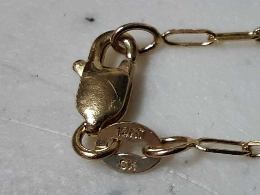 Chain - Yellow Gold 14k (.585) 4.3 grams 18 inch