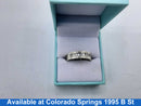 Ring - Wedding Band - White Gold 14k (.585) 8.3 grams Size 9