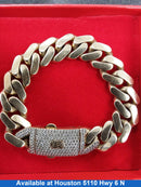 Cuban Link Bracelet - Yellow Gold 10k (.417) 17.6 grams 7 inch